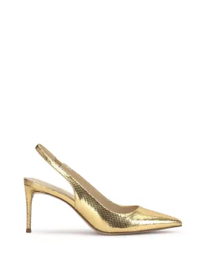 Souli Sling Back Heel in Gold