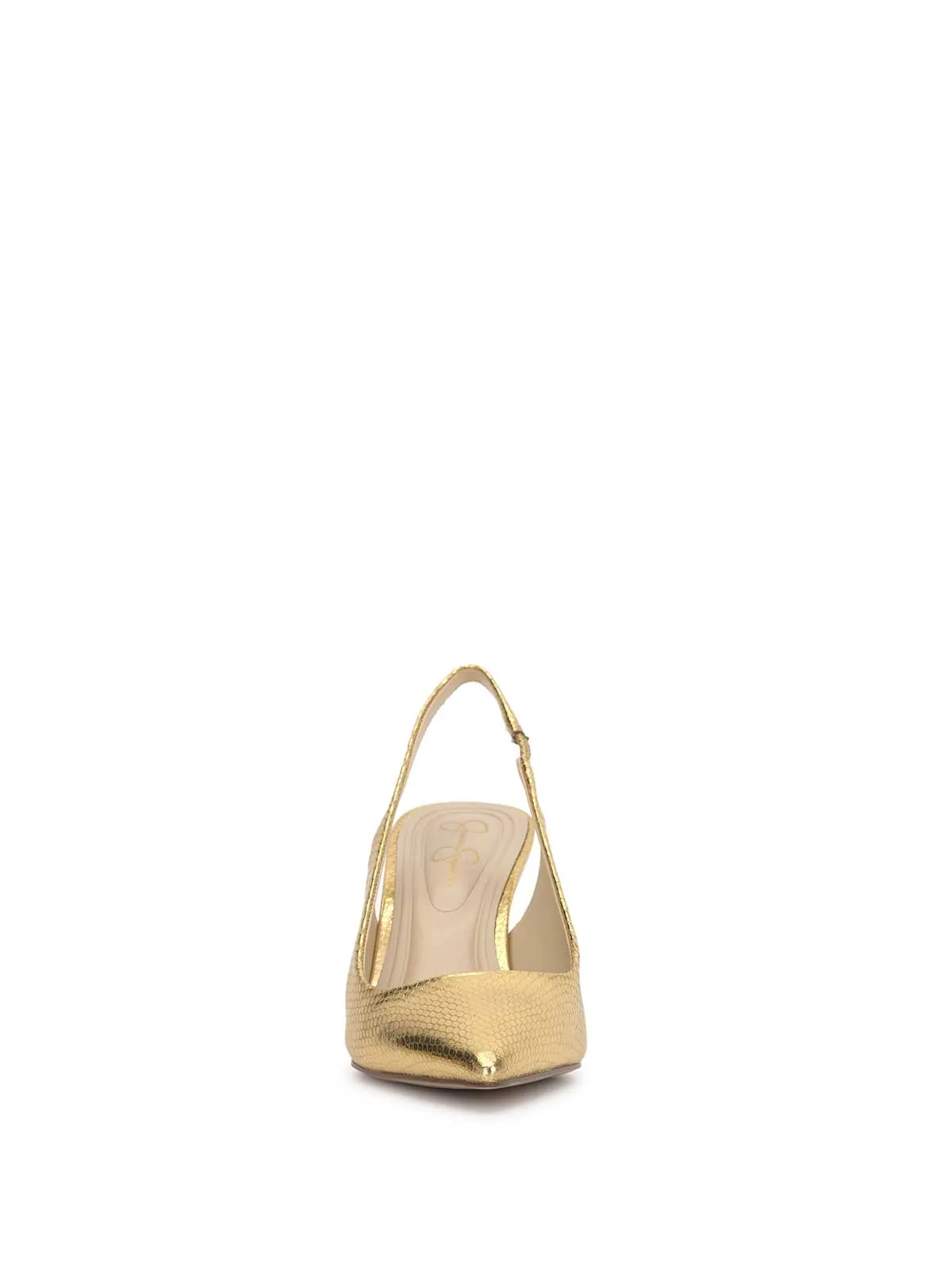 Souli Sling Back Heel in Gold