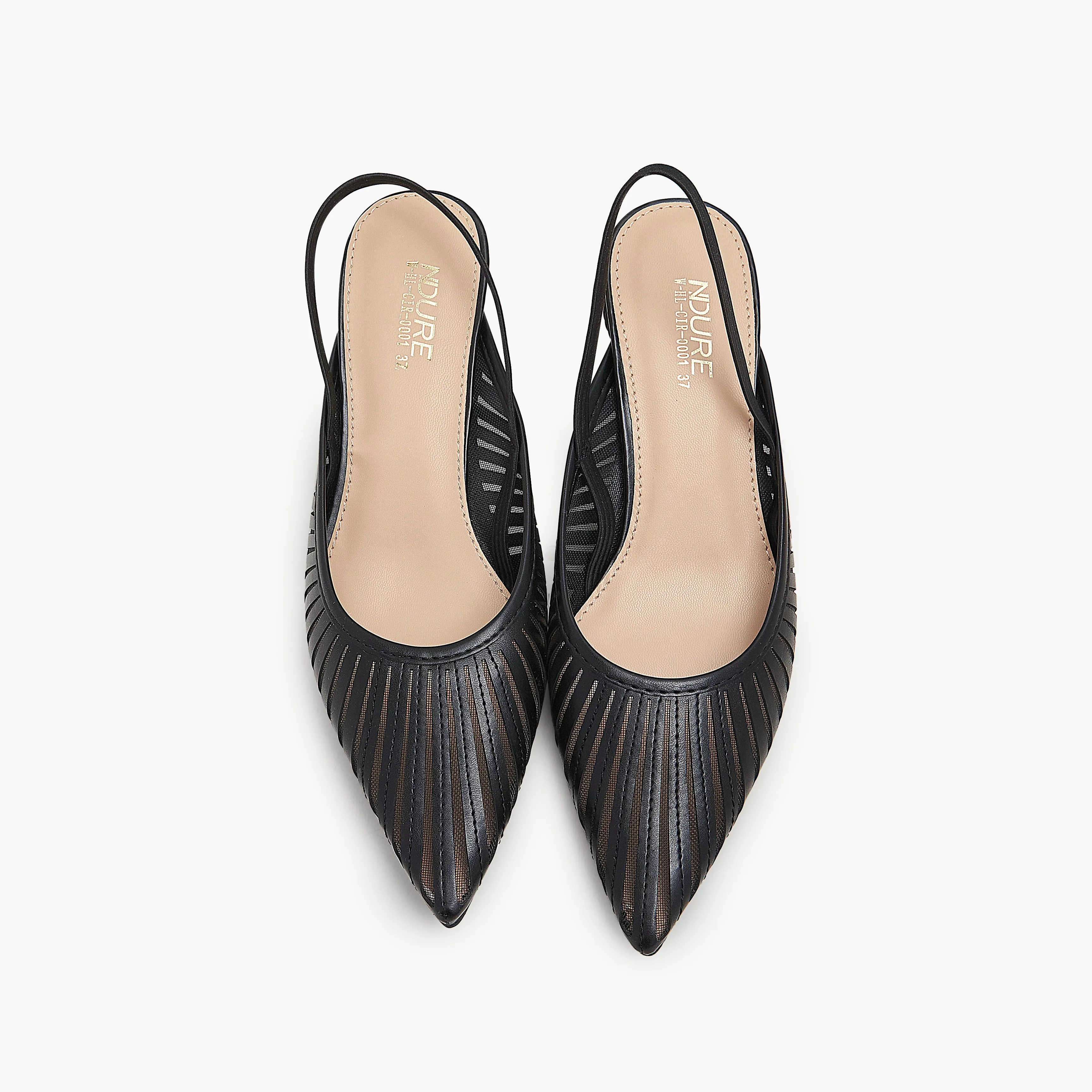 Spherical Heeled Slingback