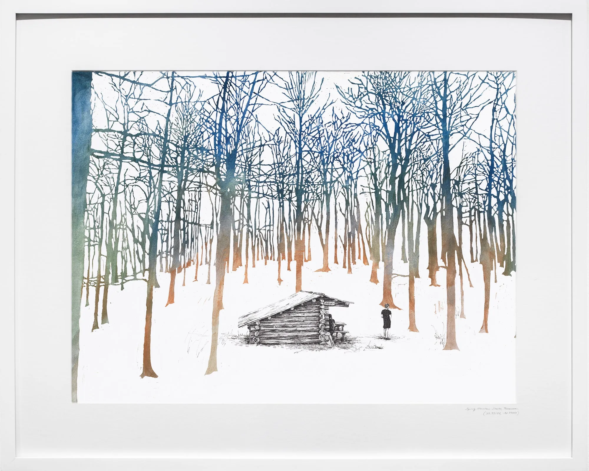 Spring Mountain Shelter, Tennessee, [ 35.95177, -82.79007 ]