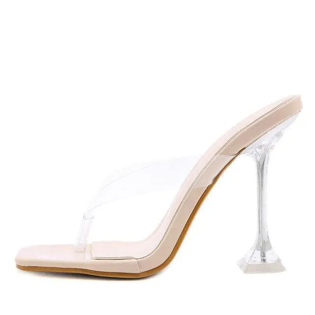 Square Summer Heels