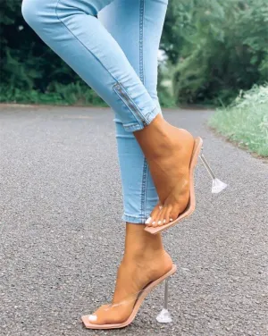 Square Summer Heels