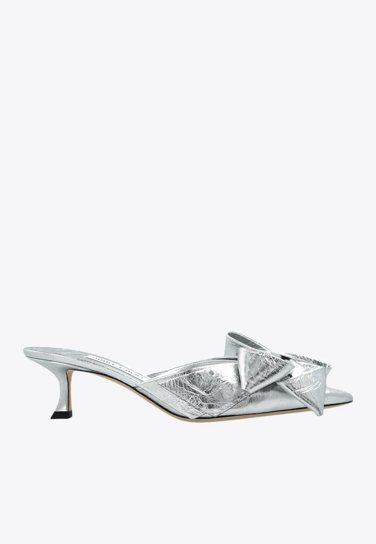 Staz 50 Metallic Leather Mules