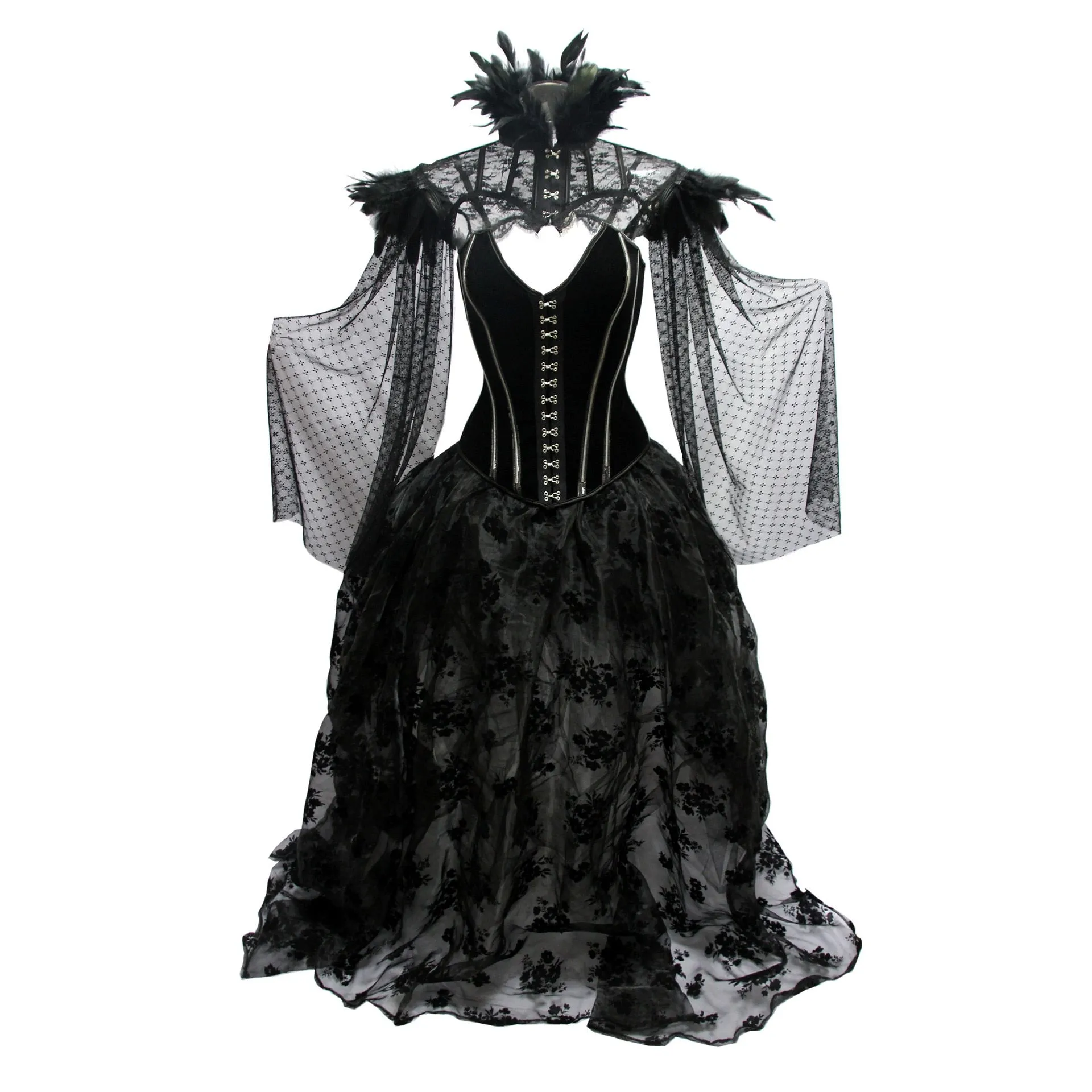Steampunk empress costume