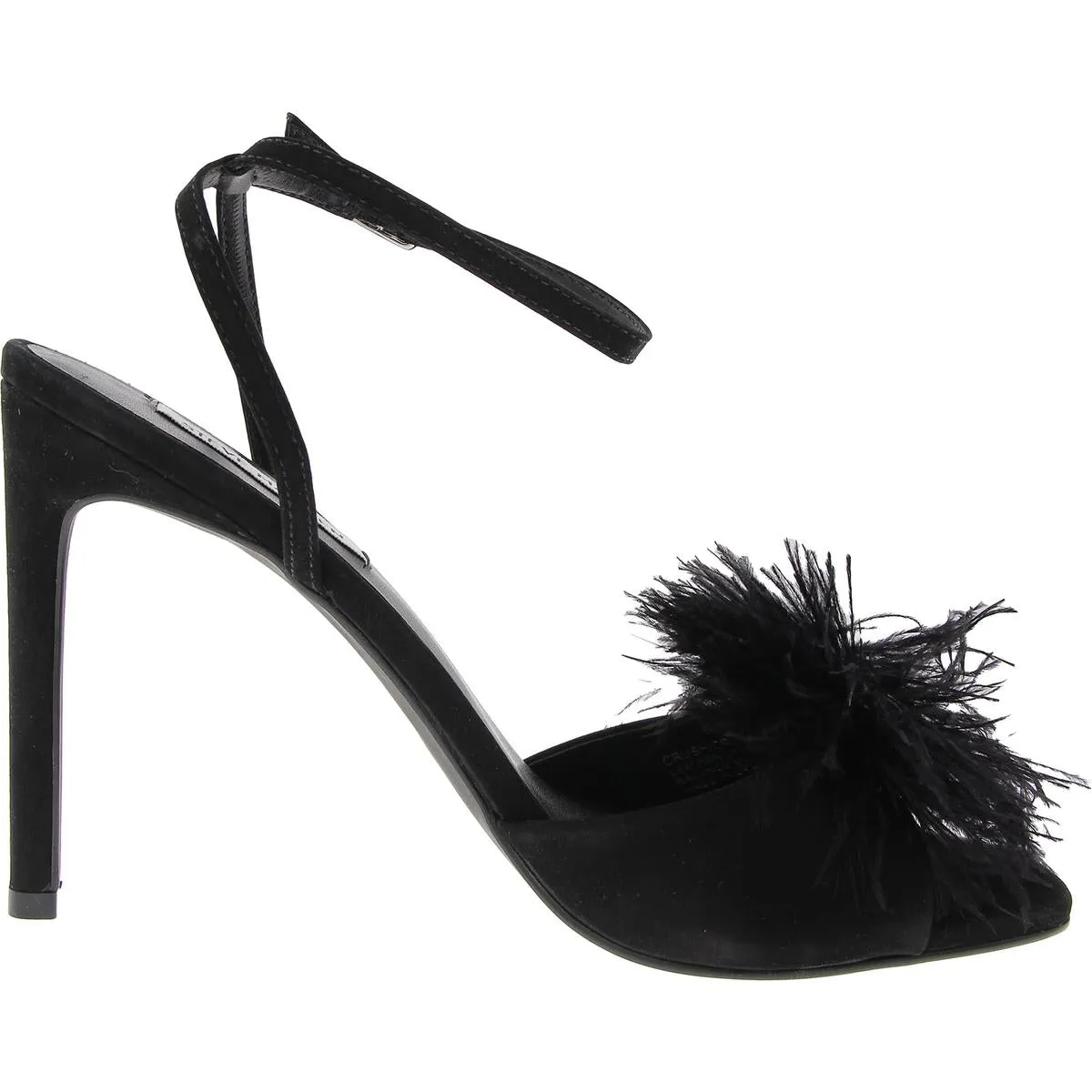 Steve Madden Womens Crush Adjustable Leather Heels