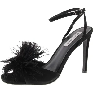 Steve Madden Womens Crush Adjustable Leather Heels