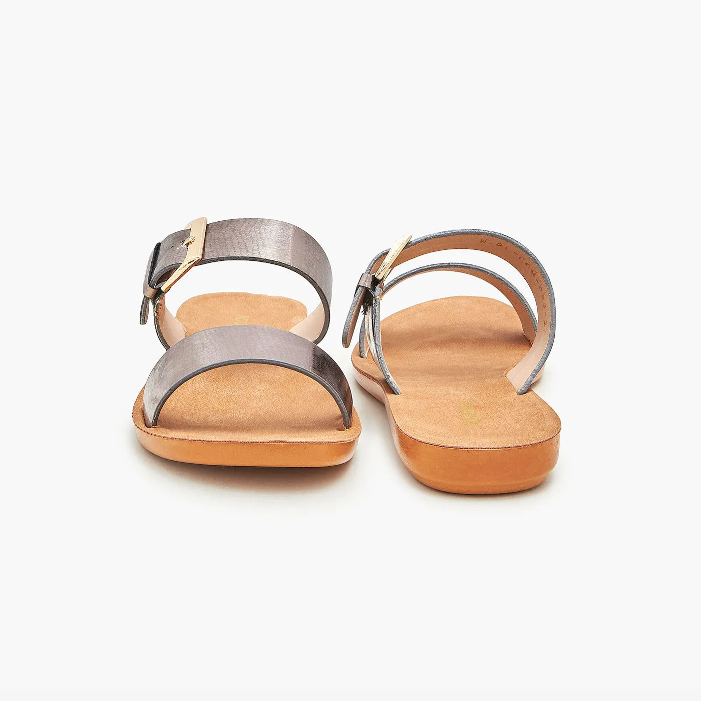 Strapped Slippers