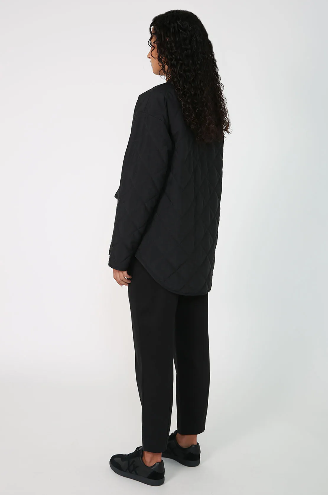 stride jacket / black