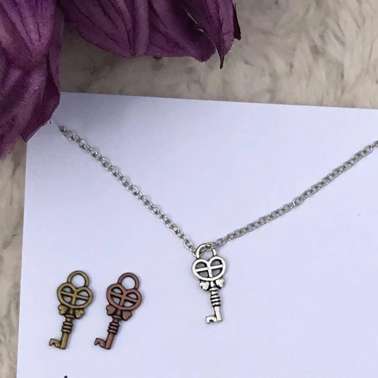 Stuck with Me - Feather Necklace -Funny Gift Idea