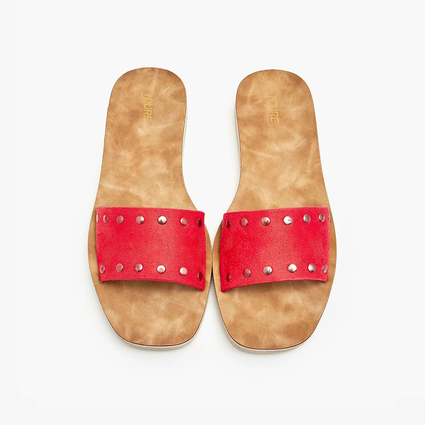 Suede Slides