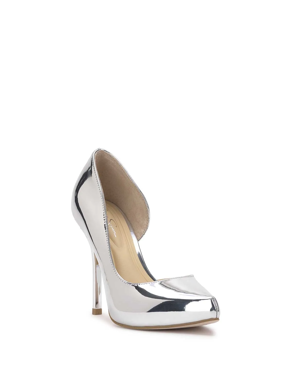 Talour Pump in Silver