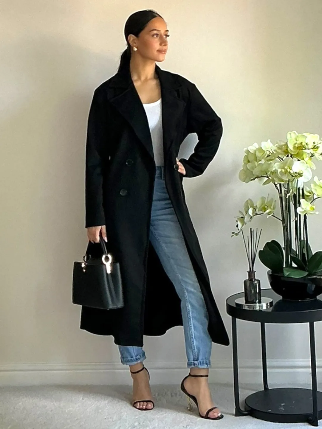 The Black Midnight Trail Coat