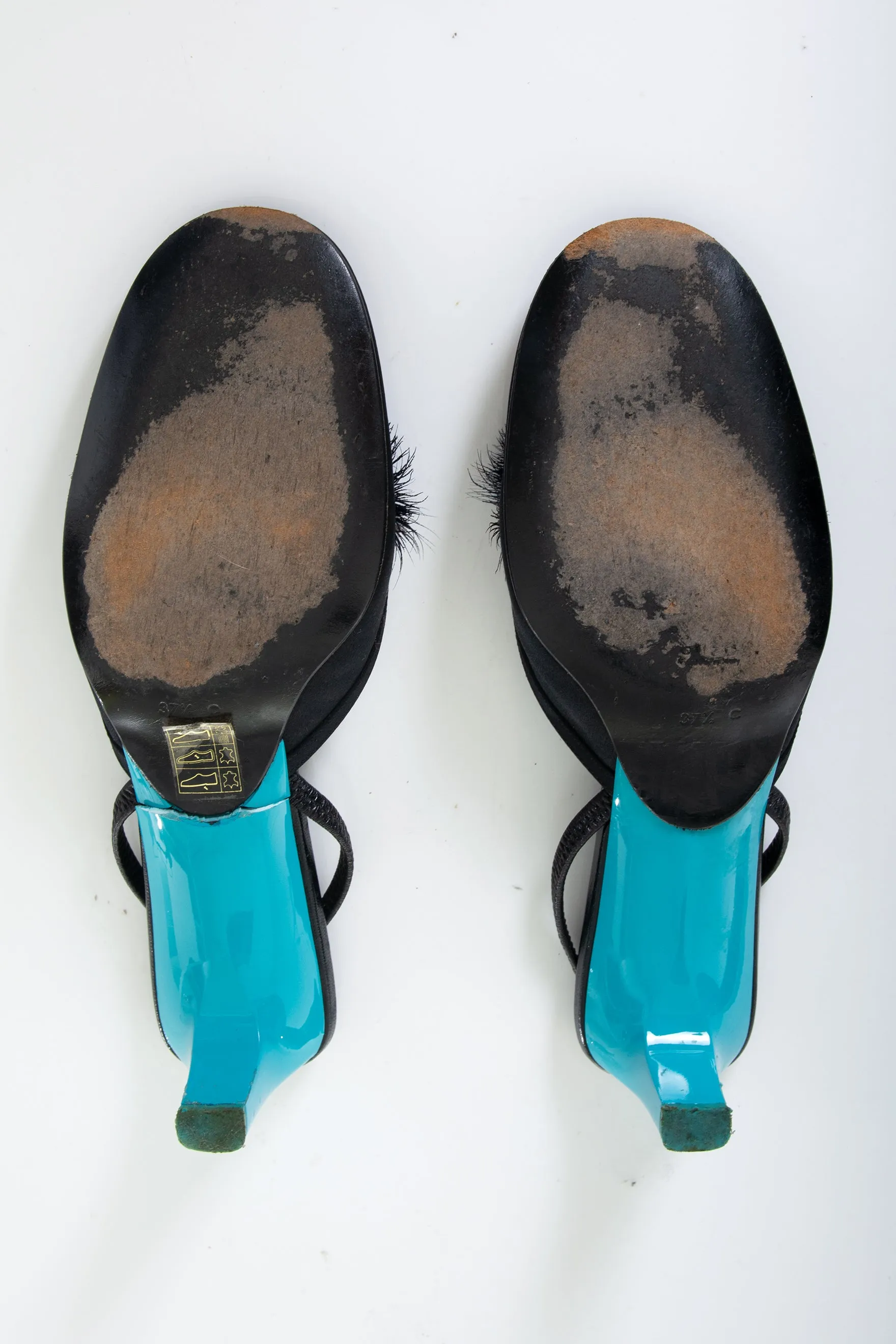 Tom Ford Era Feather Heels
