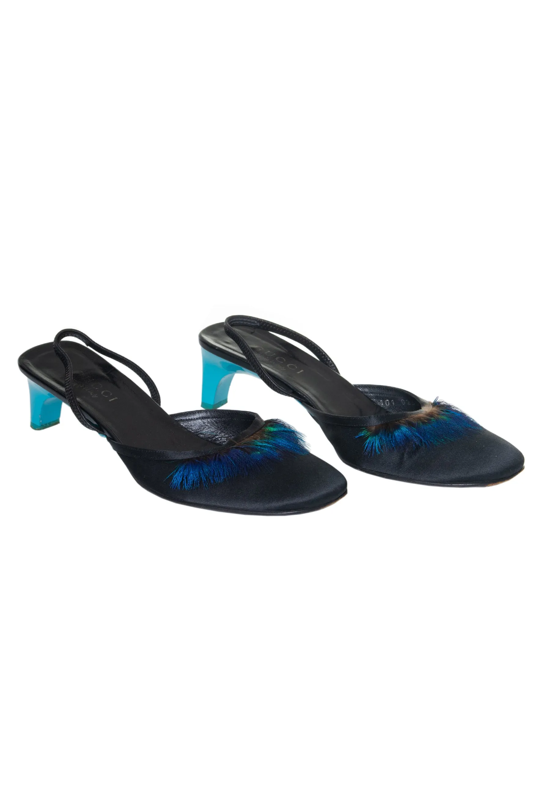 Tom Ford Era Feather Heels