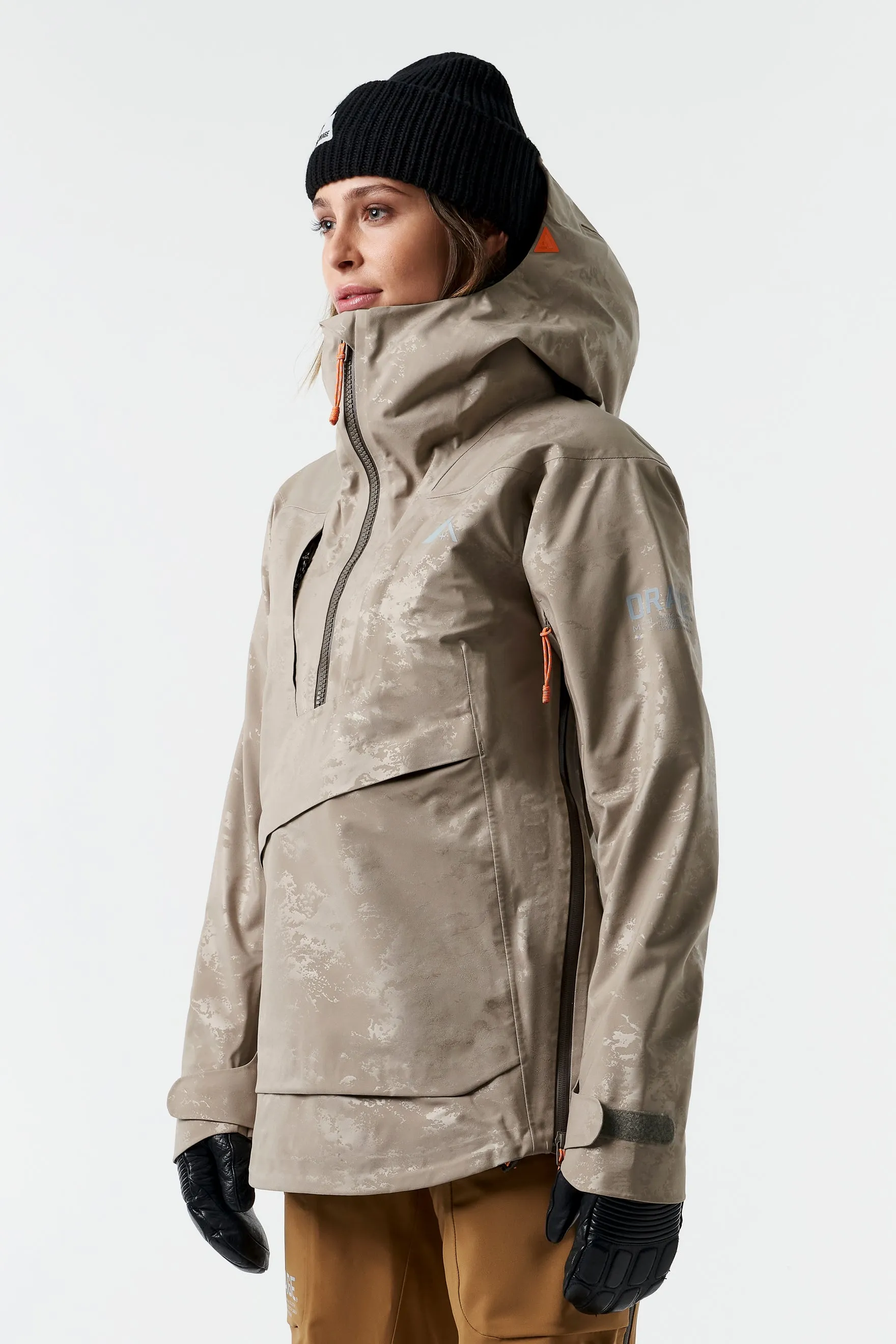 Torngat 3L Jacket-Clay embossed