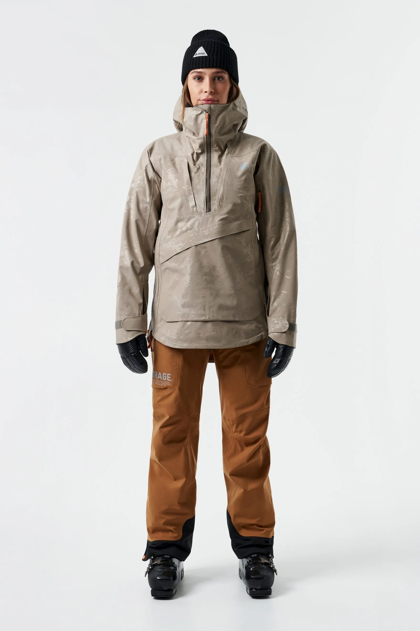 Torngat 3L Jacket-Clay embossed