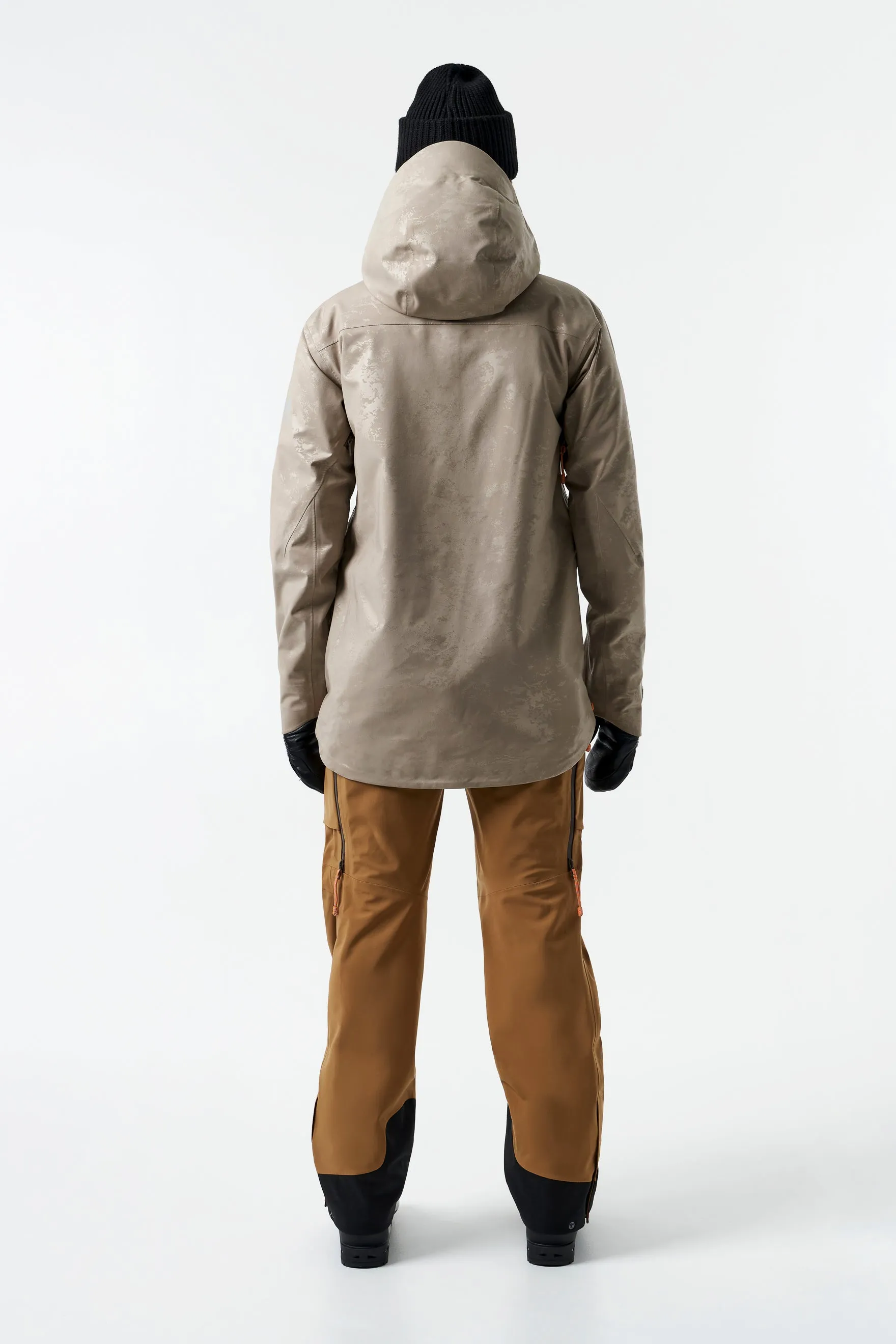 Torngat 3L Jacket-Clay embossed