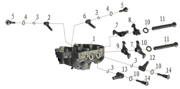 Trail 400 Cylinder Head
