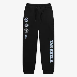 University Of North Carolina Tar Heels NCAA Vintage Sweatpants - Faded Black