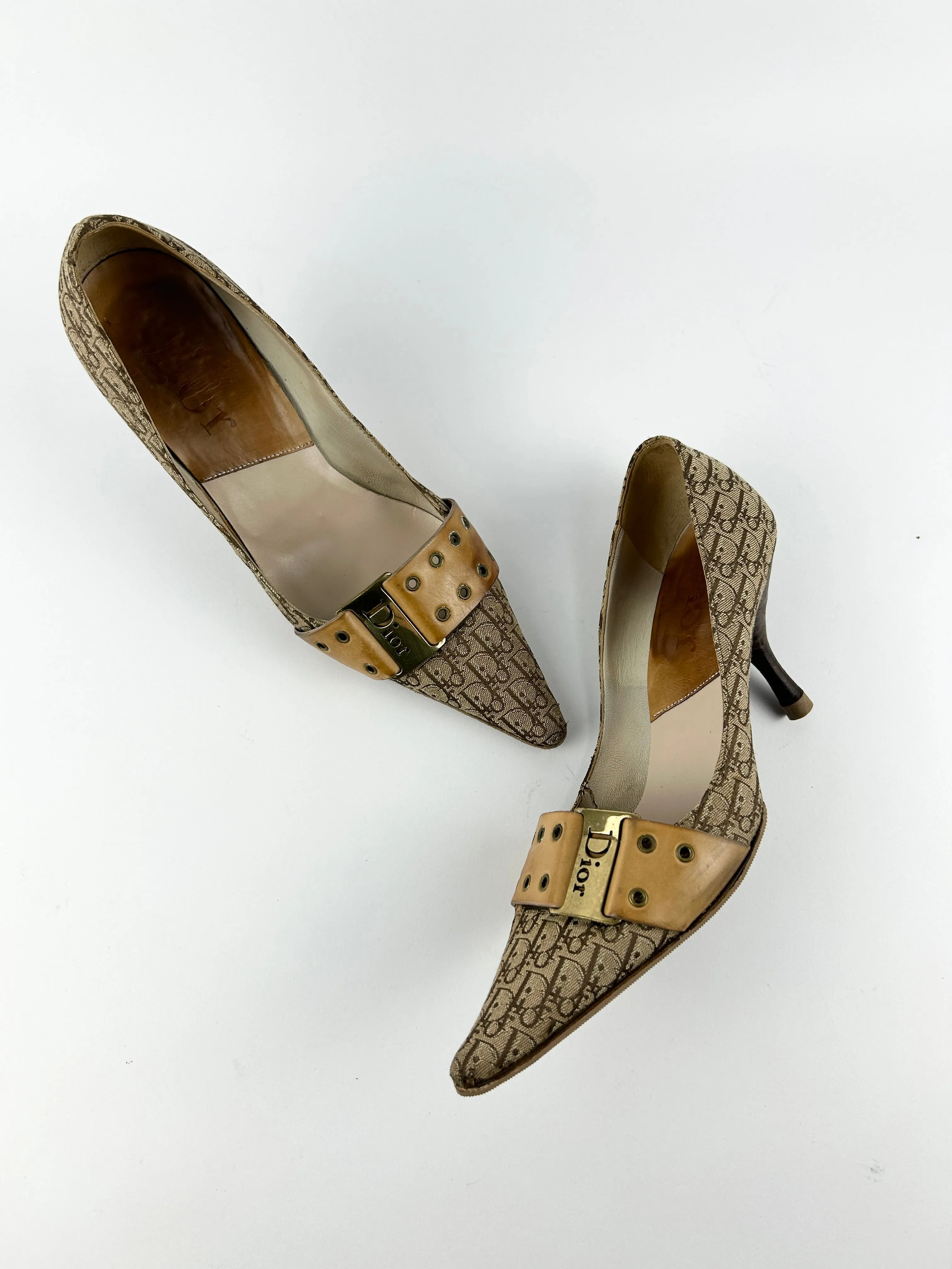 Vintage Christian Dior Kitten Heels