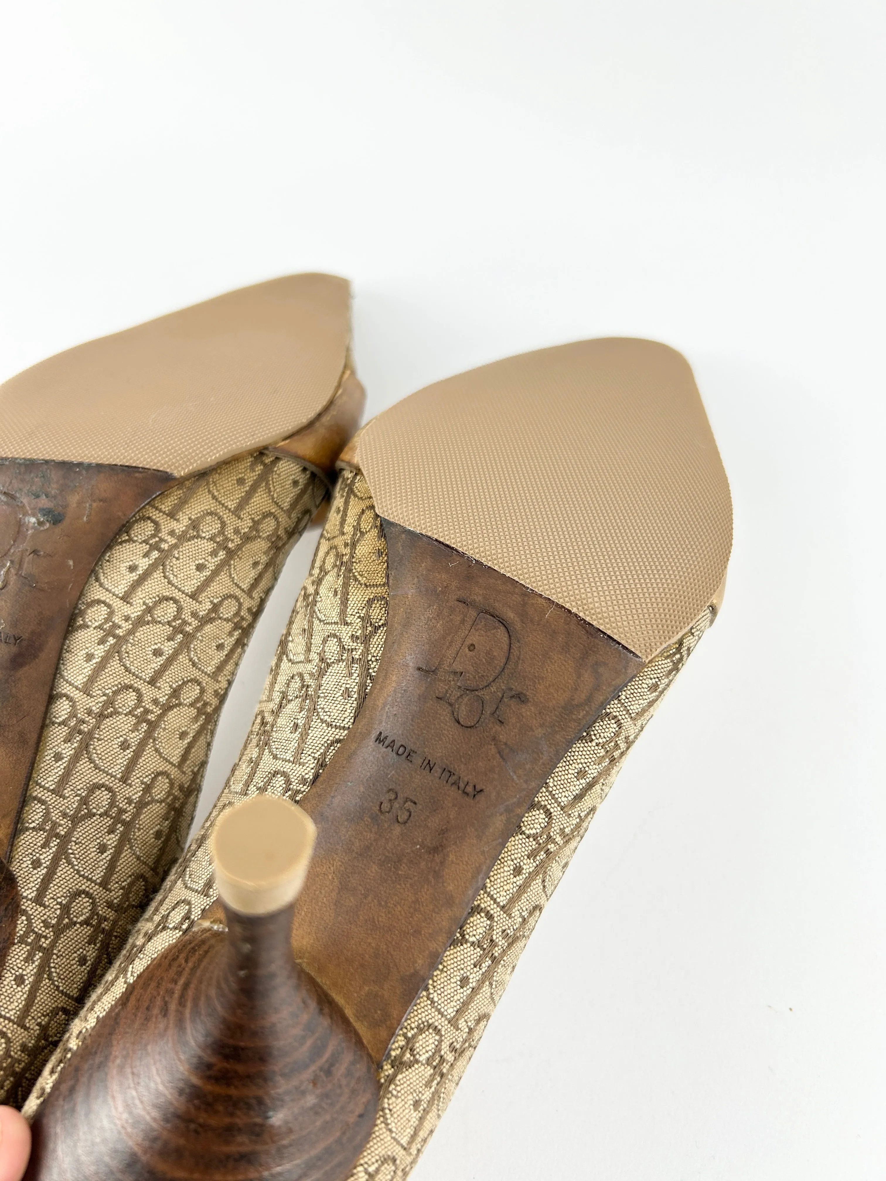 Vintage Christian Dior Kitten Heels