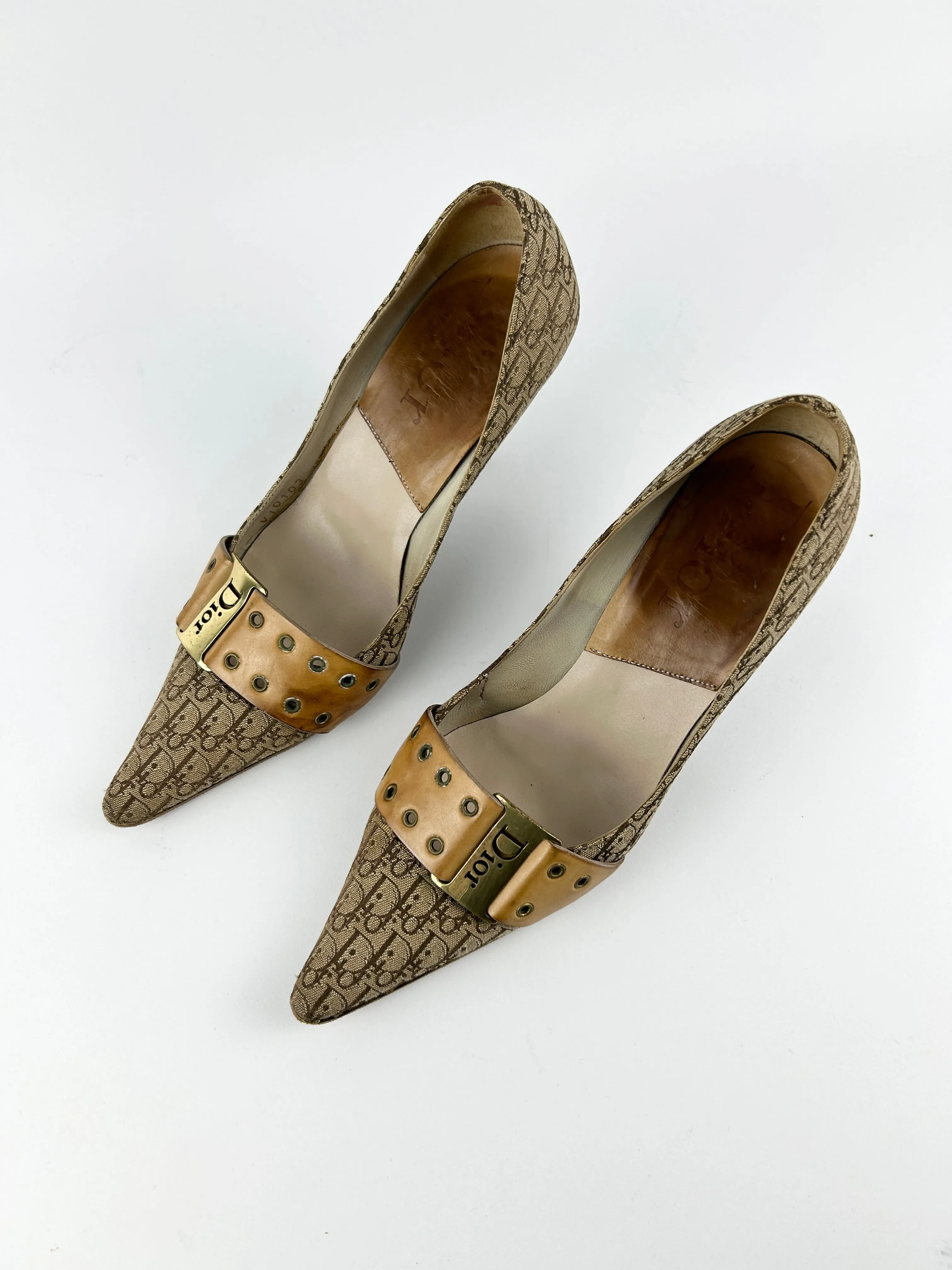 Vintage Christian Dior Kitten Heels