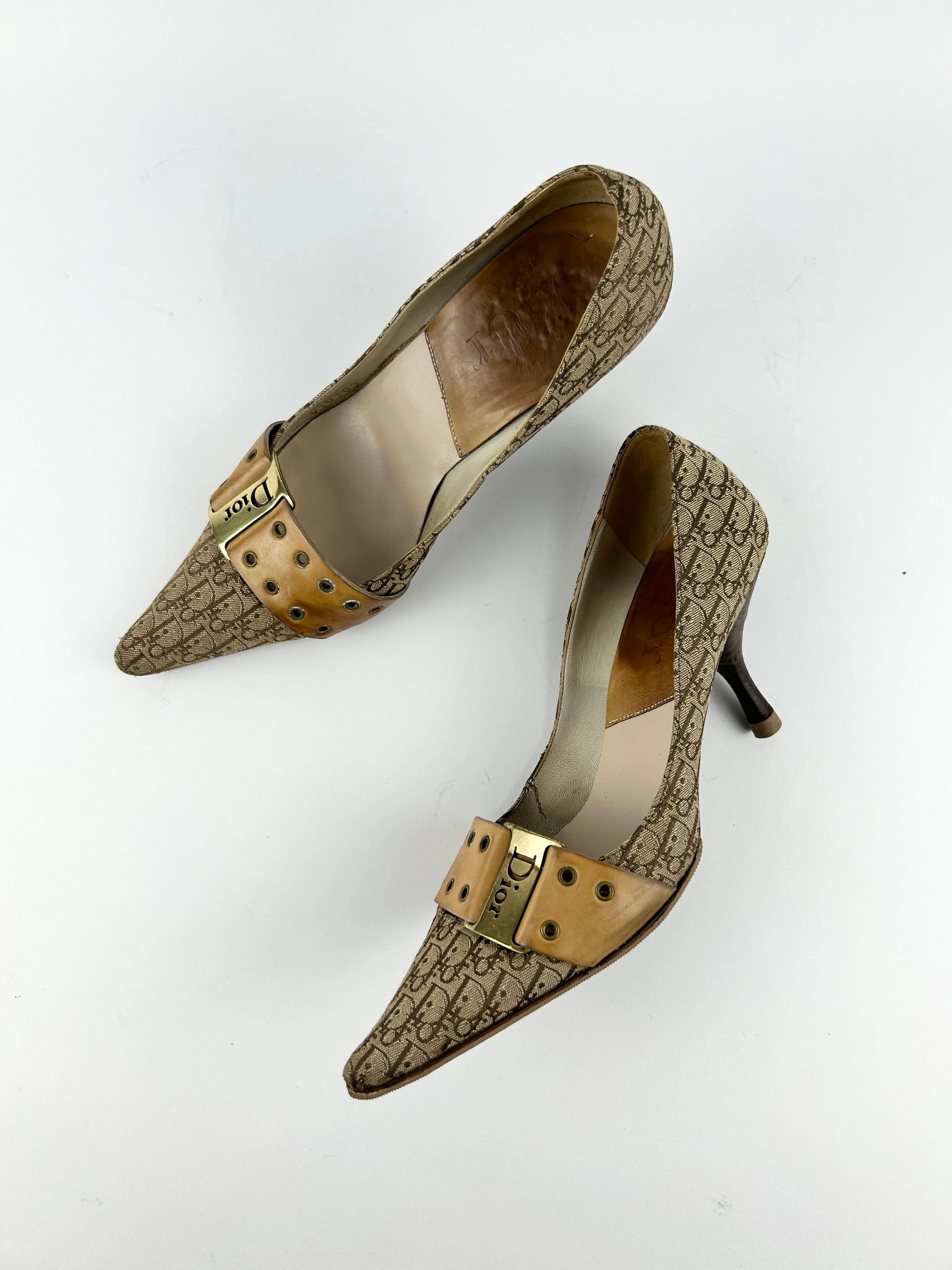 Vintage Christian Dior Kitten Heels