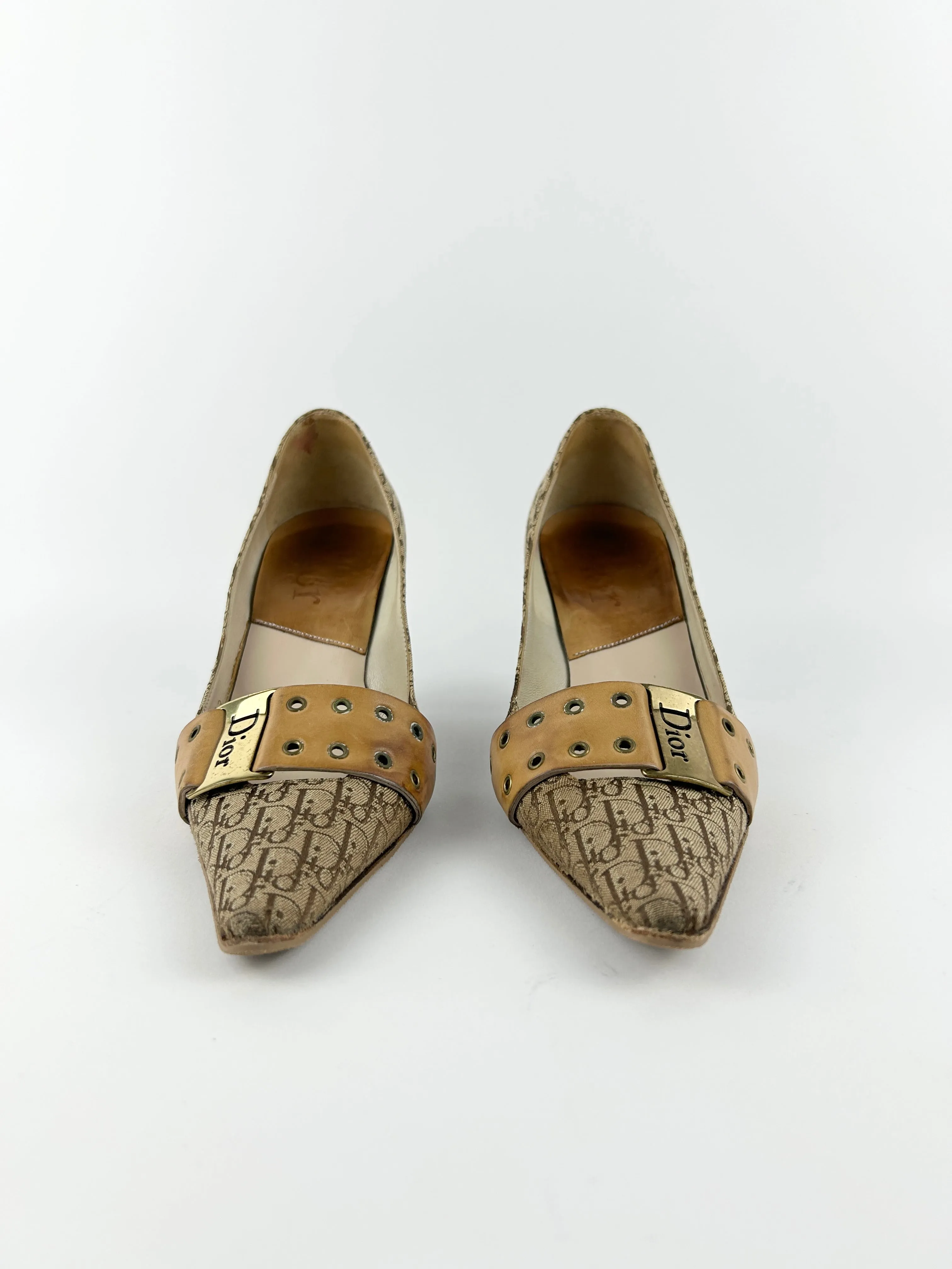 Vintage Christian Dior Kitten Heels