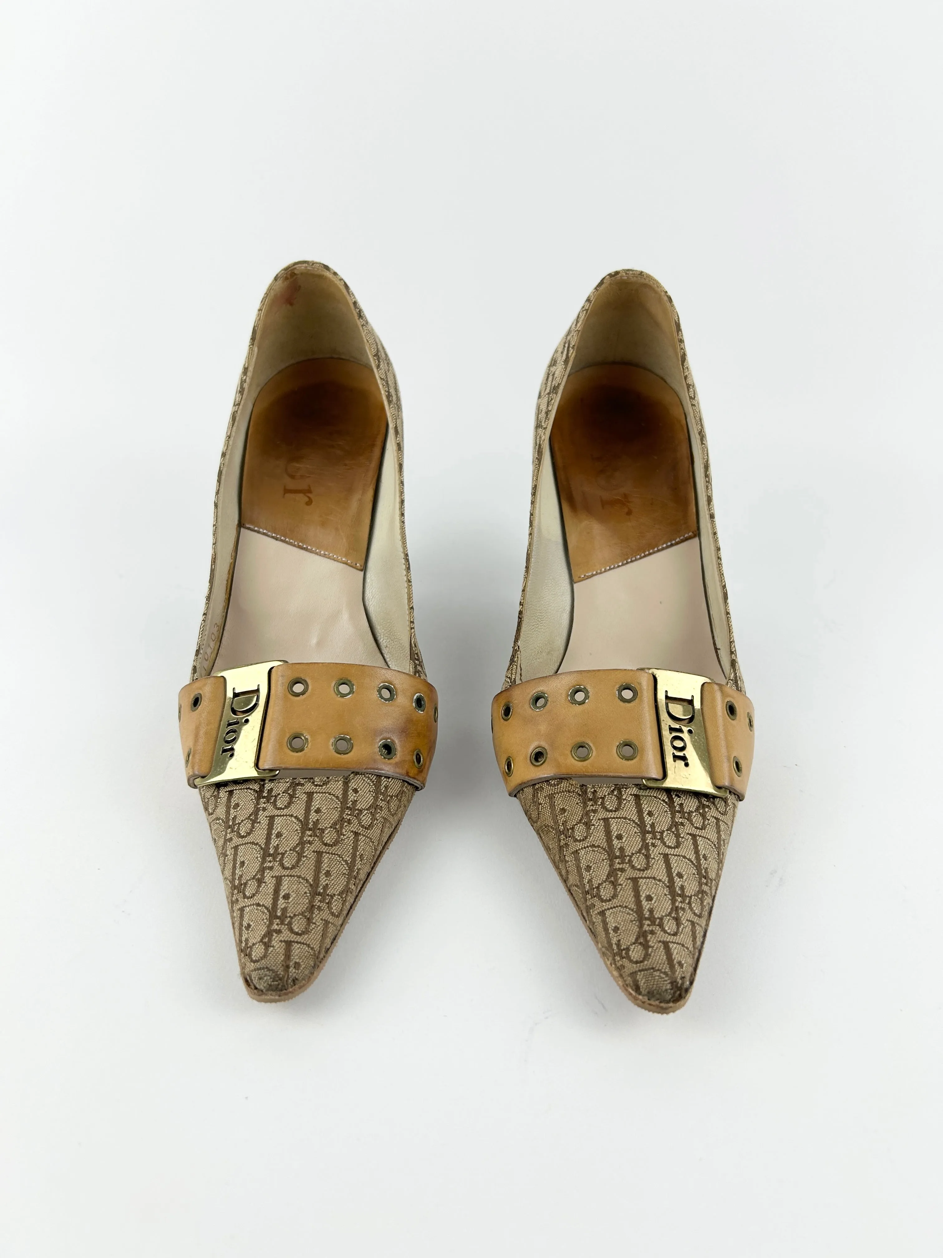 Vintage Christian Dior Kitten Heels