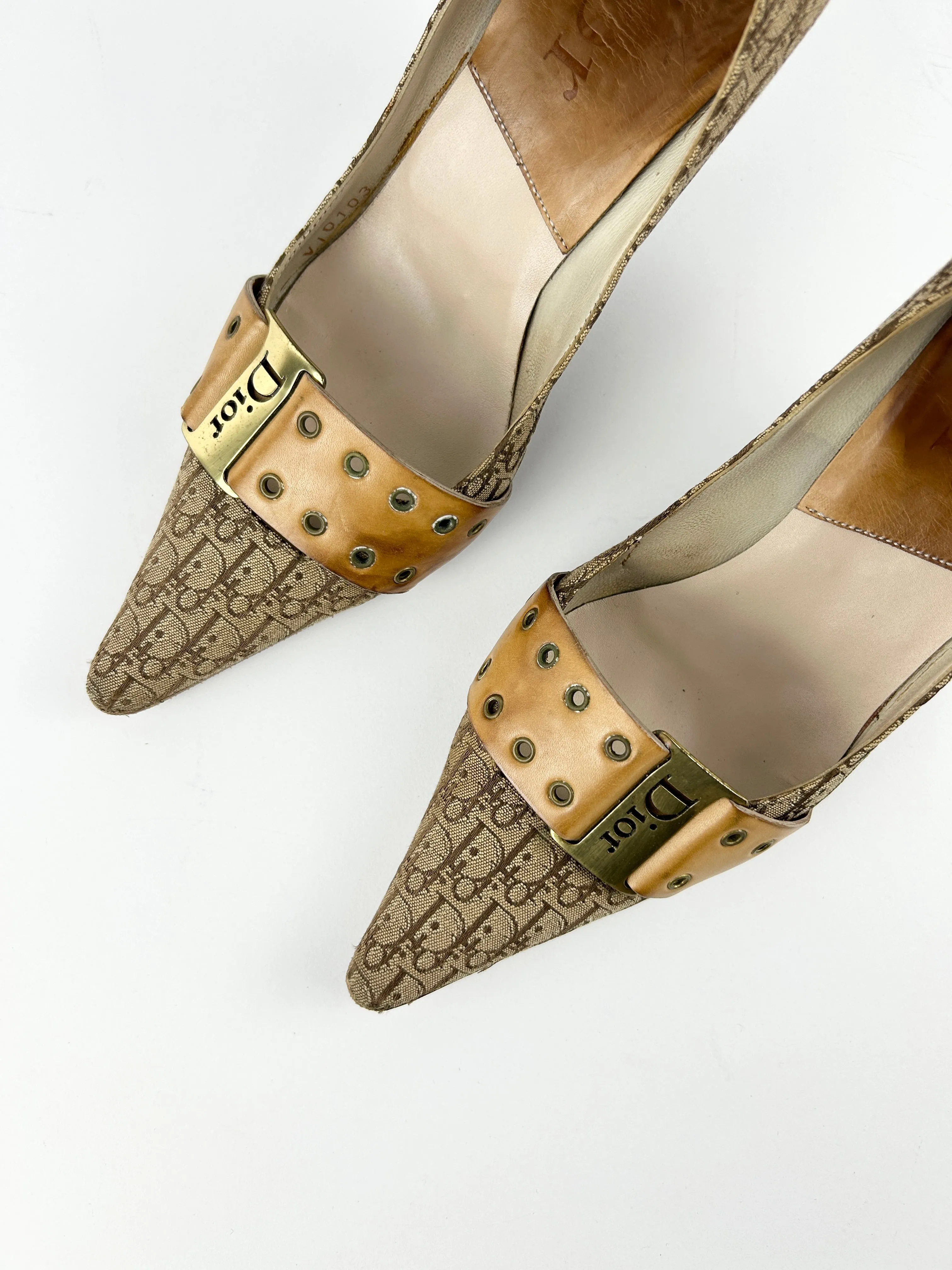 Vintage Christian Dior Kitten Heels
