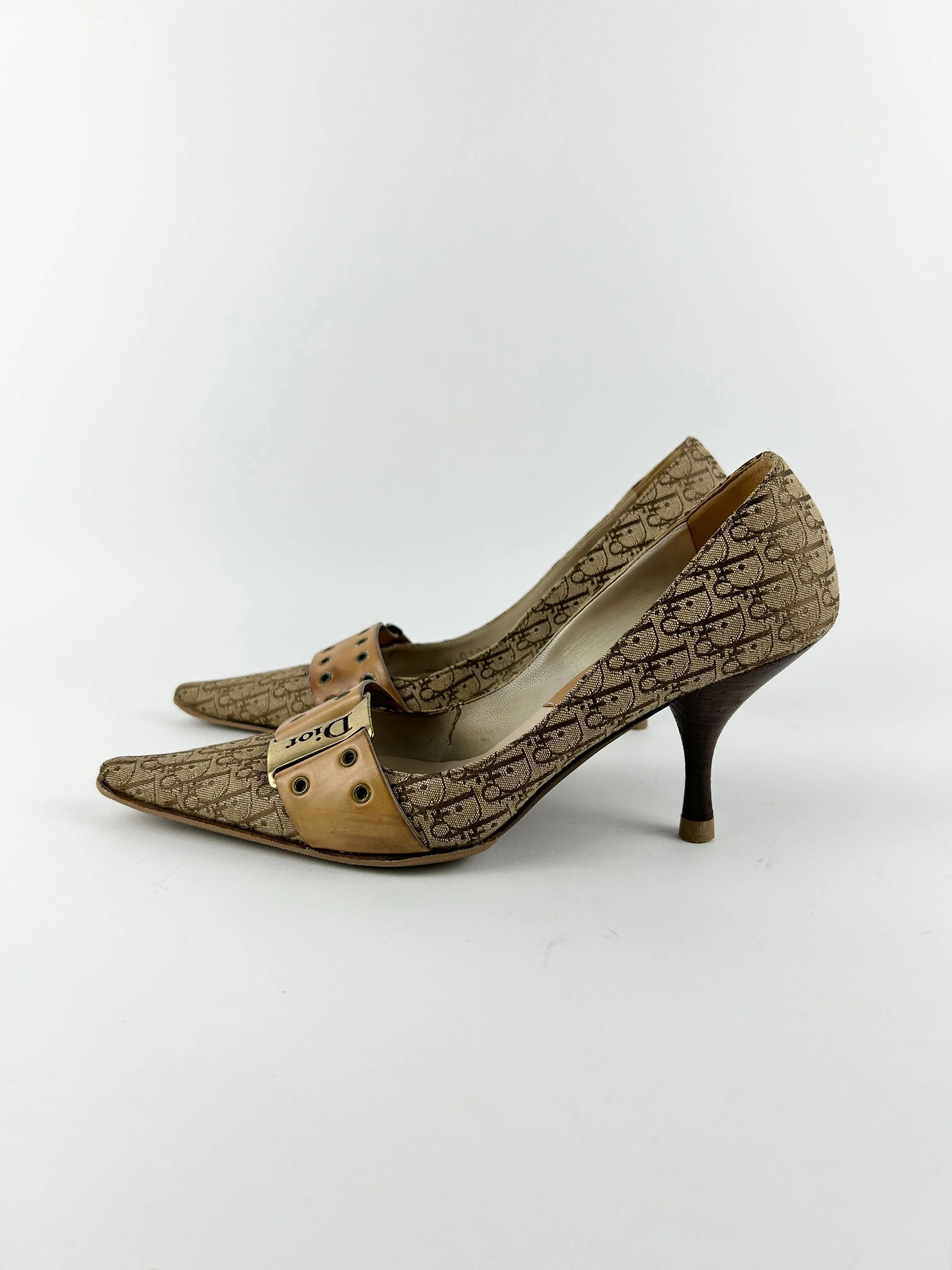 Vintage Christian Dior Kitten Heels