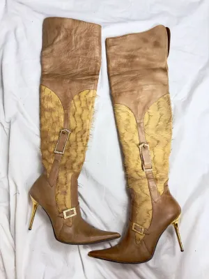 Vintage Leather Boots 36/37