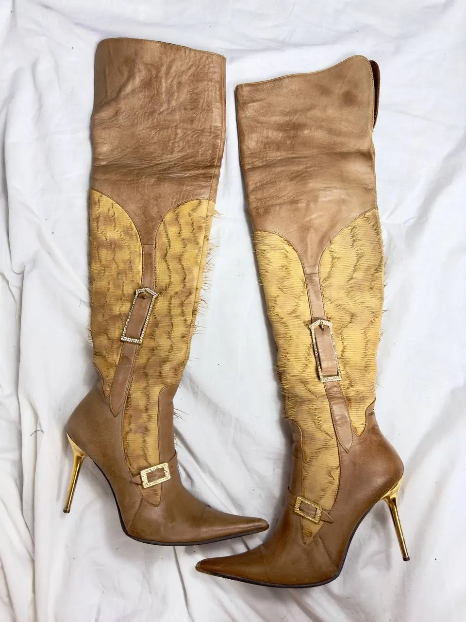 Vintage Leather Boots 36/37