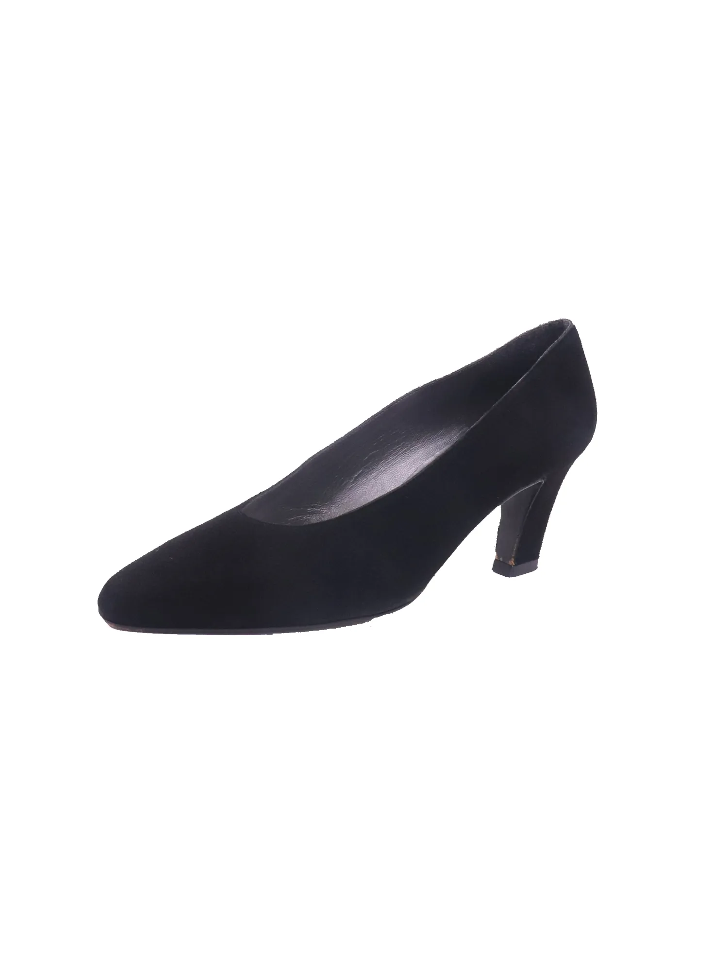 Vintage Stuart Weitzman Suede Kitten Heels