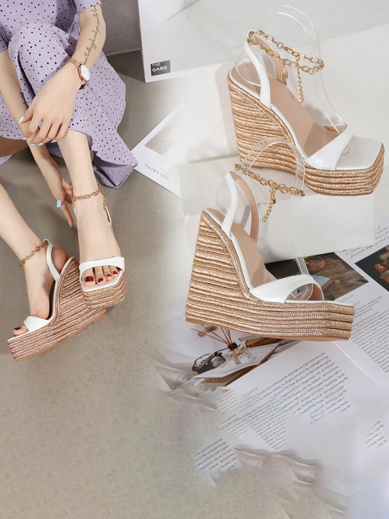 Vintage Wedge Heels