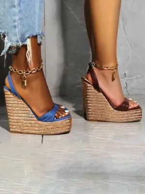 Vintage Wedge Heels
