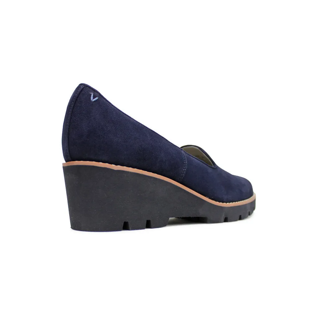 Vionic Willa Wedge Suede Women's Wedge Sole Court Shoes