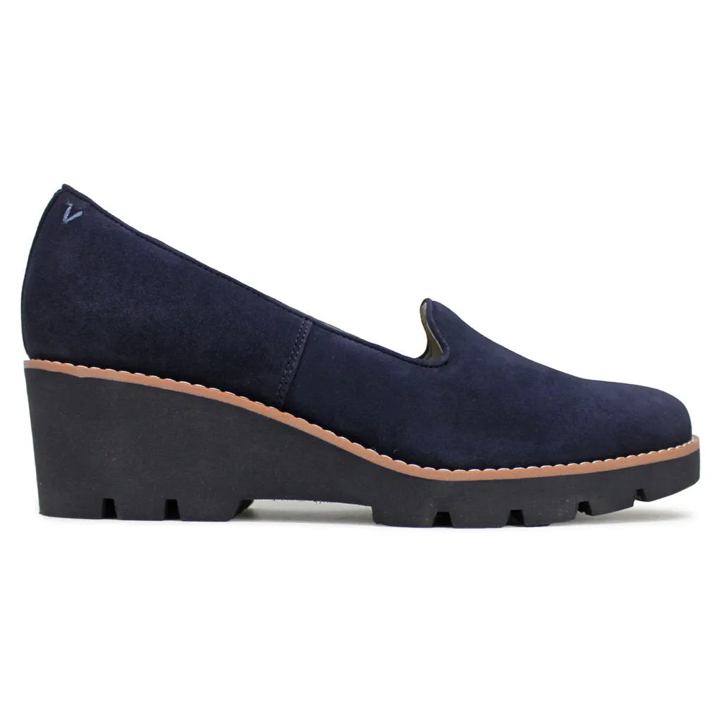 Vionic Willa Wedge Suede Women's Wedge Sole Court Shoes