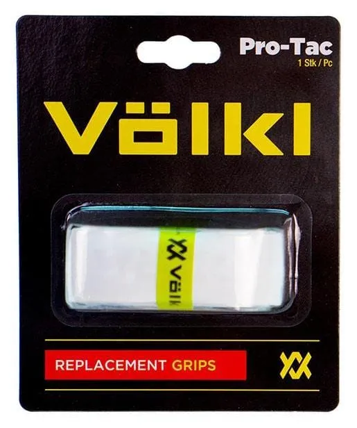 Volkl Pro Tac Replacement Badminton Grip - White