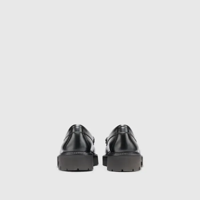 Whitney Super Lug Weejuns Loafer in Black/White