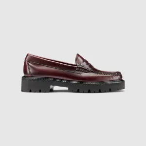 Whitney Super Lug Weejuns Loafer in Wine