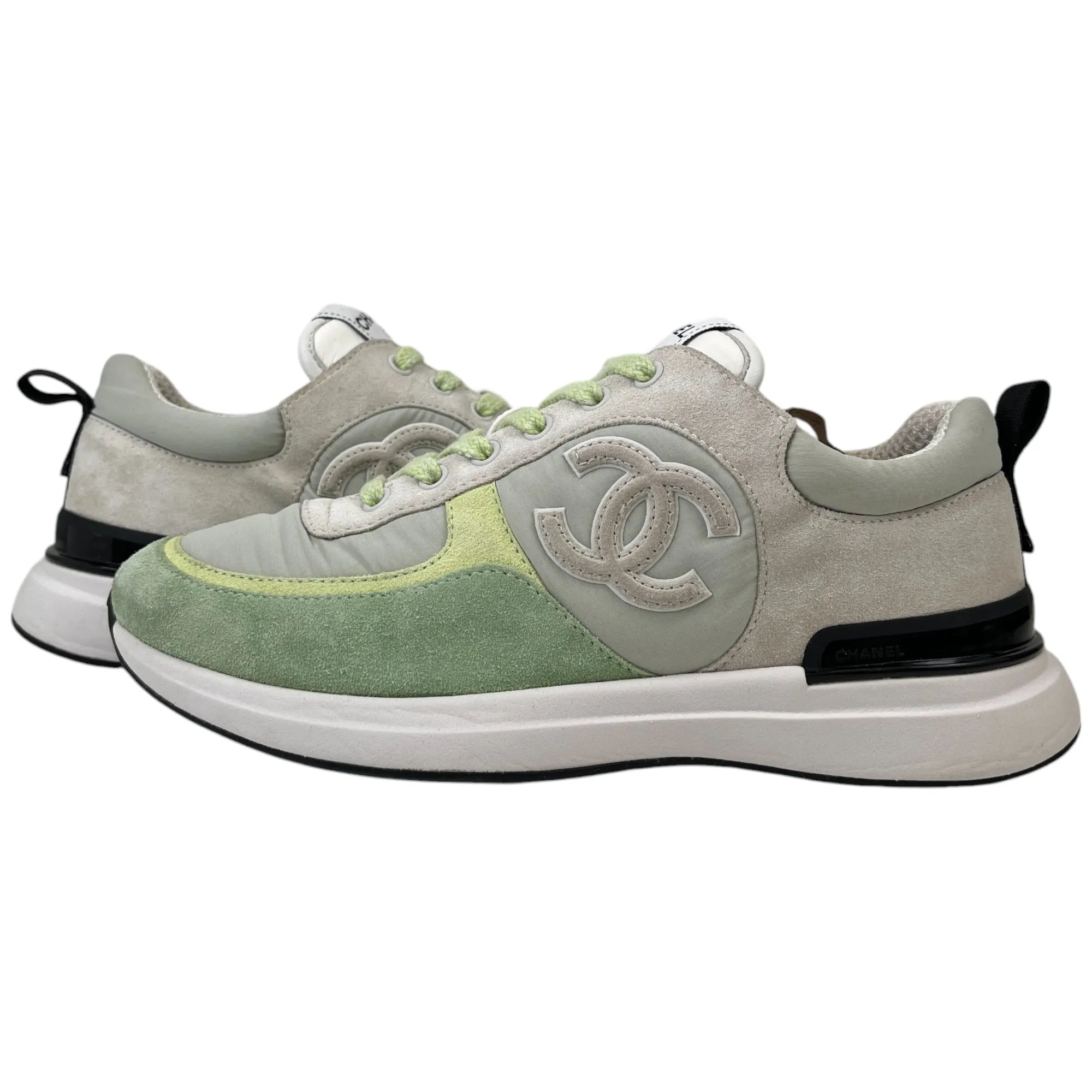 Women's Cc Runners Low Trainers Green Size EU 37 / UK 4
