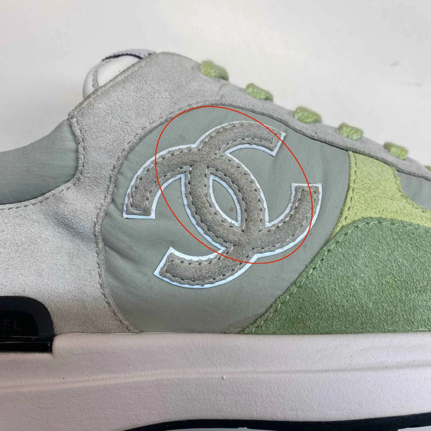 Women's Cc Runners Low Trainers Green Size EU 37 / UK 4