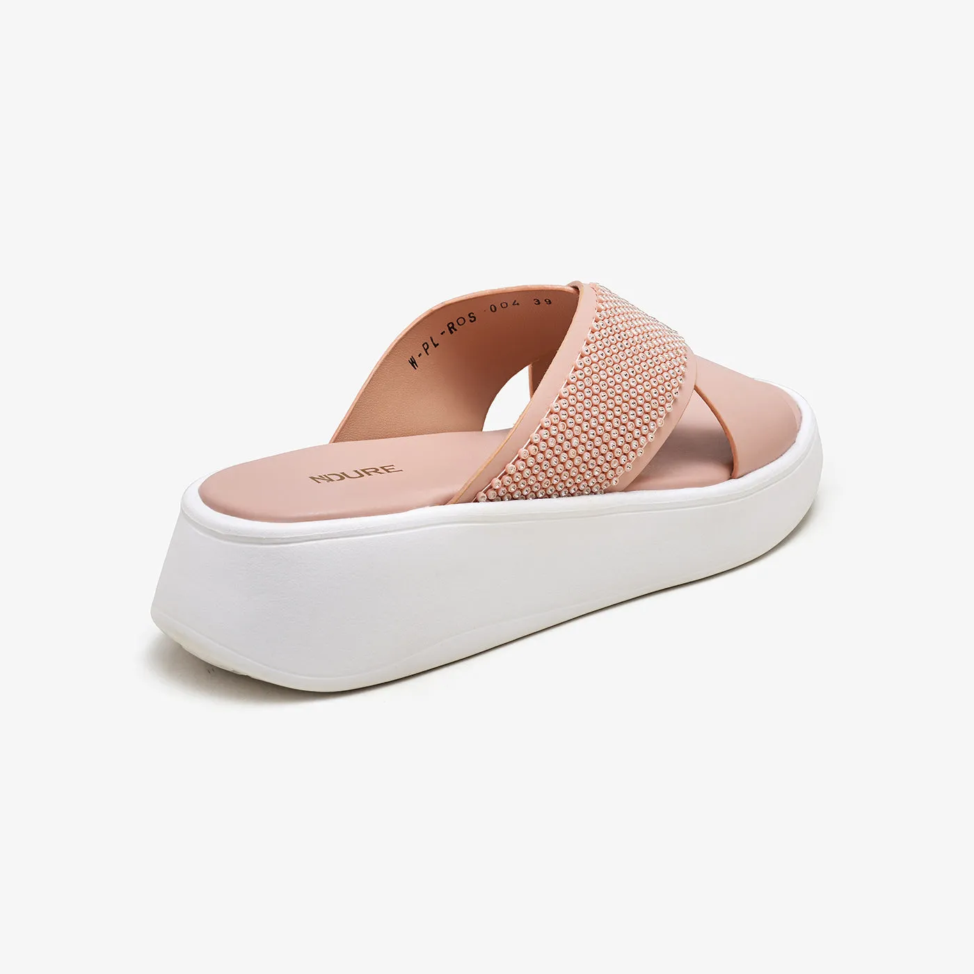 Women's Cross-Strap Flats