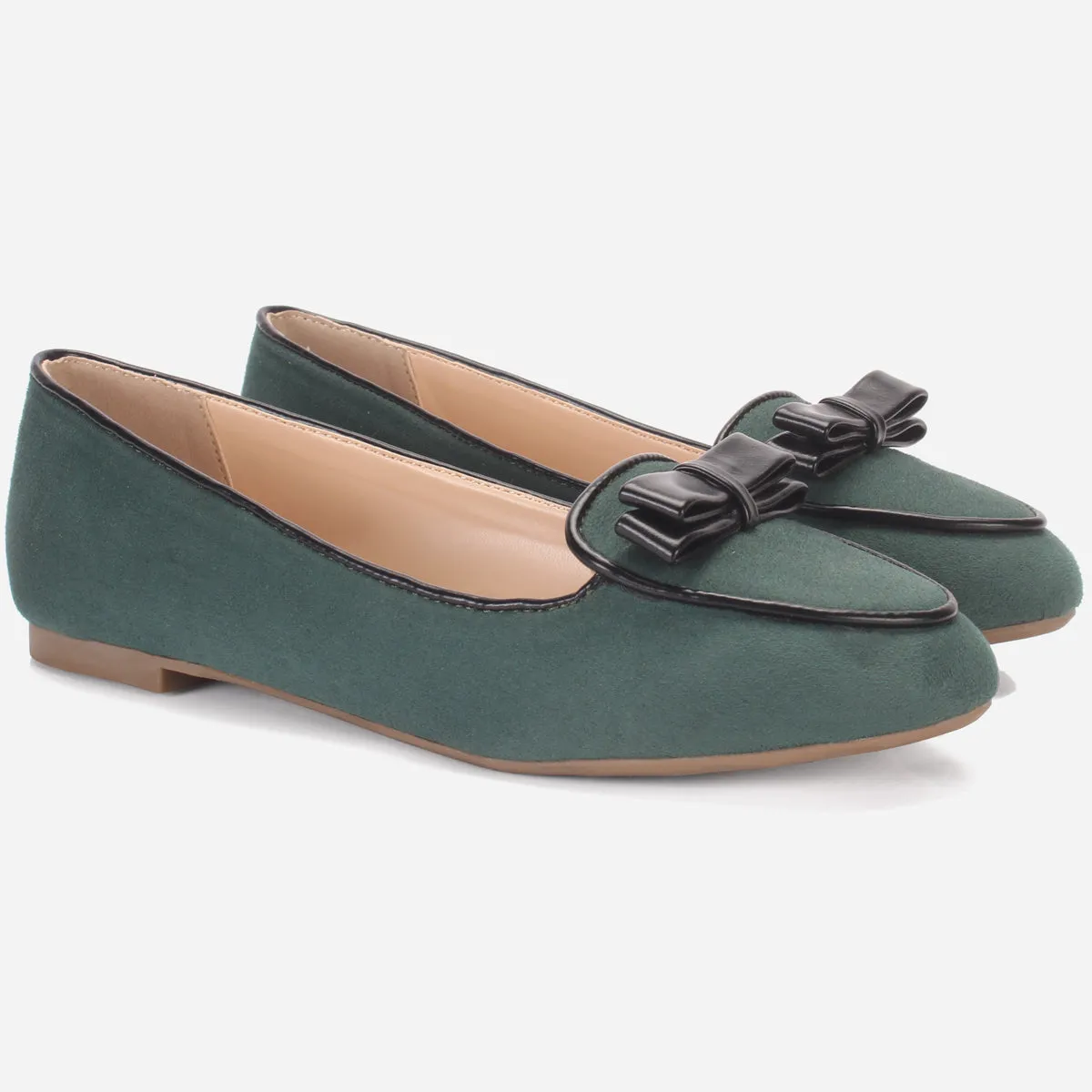 Womens "GAMORA" Flat Slide In Pumps
