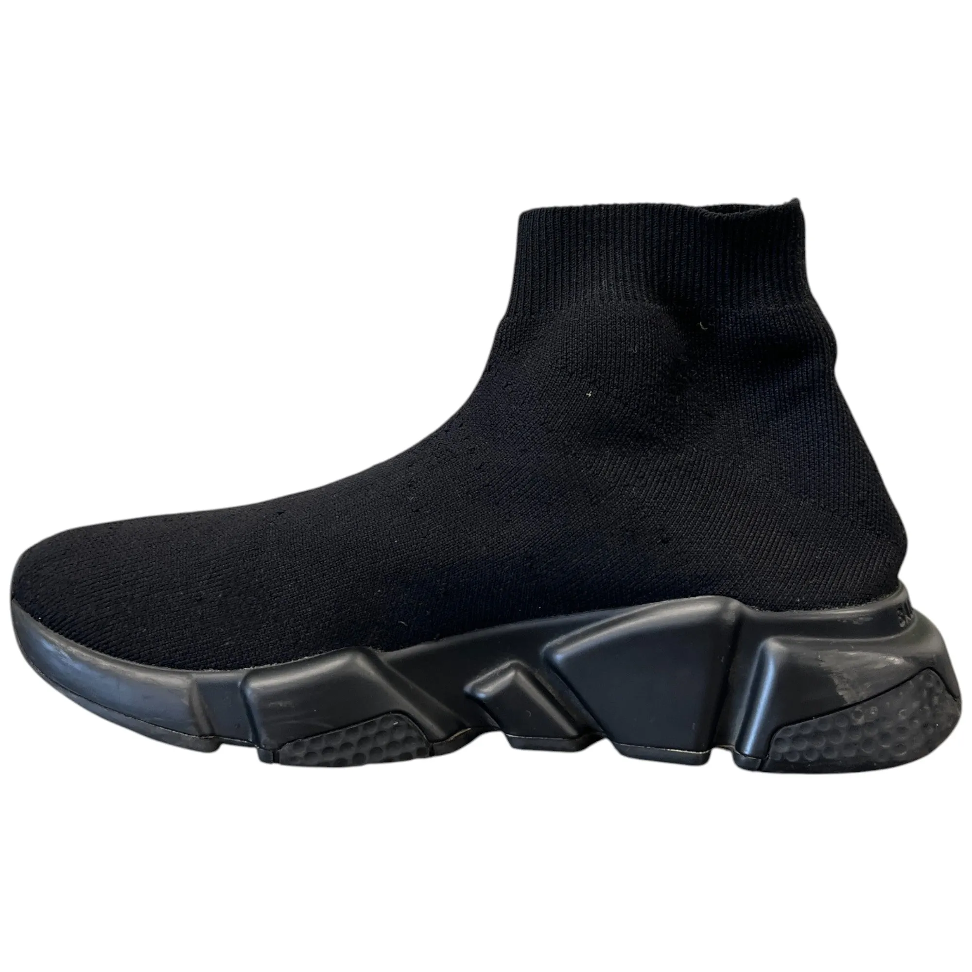 Women's Speed Sock Graffiti High Trainers Black Size EU 37 / UK 4