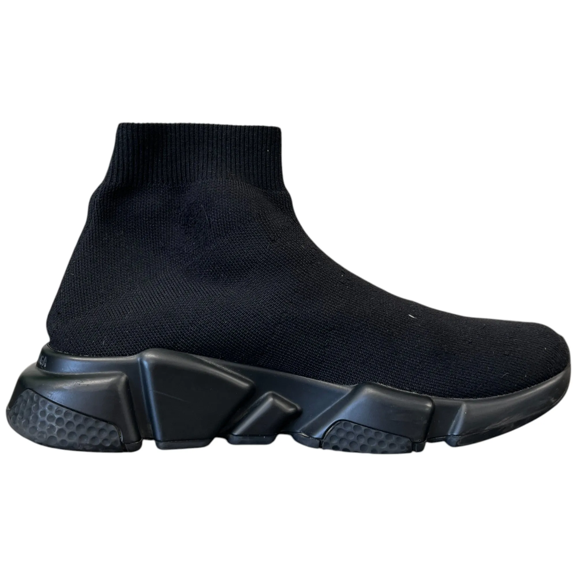 Women's Speed Sock Graffiti High Trainers Black Size EU 37 / UK 4