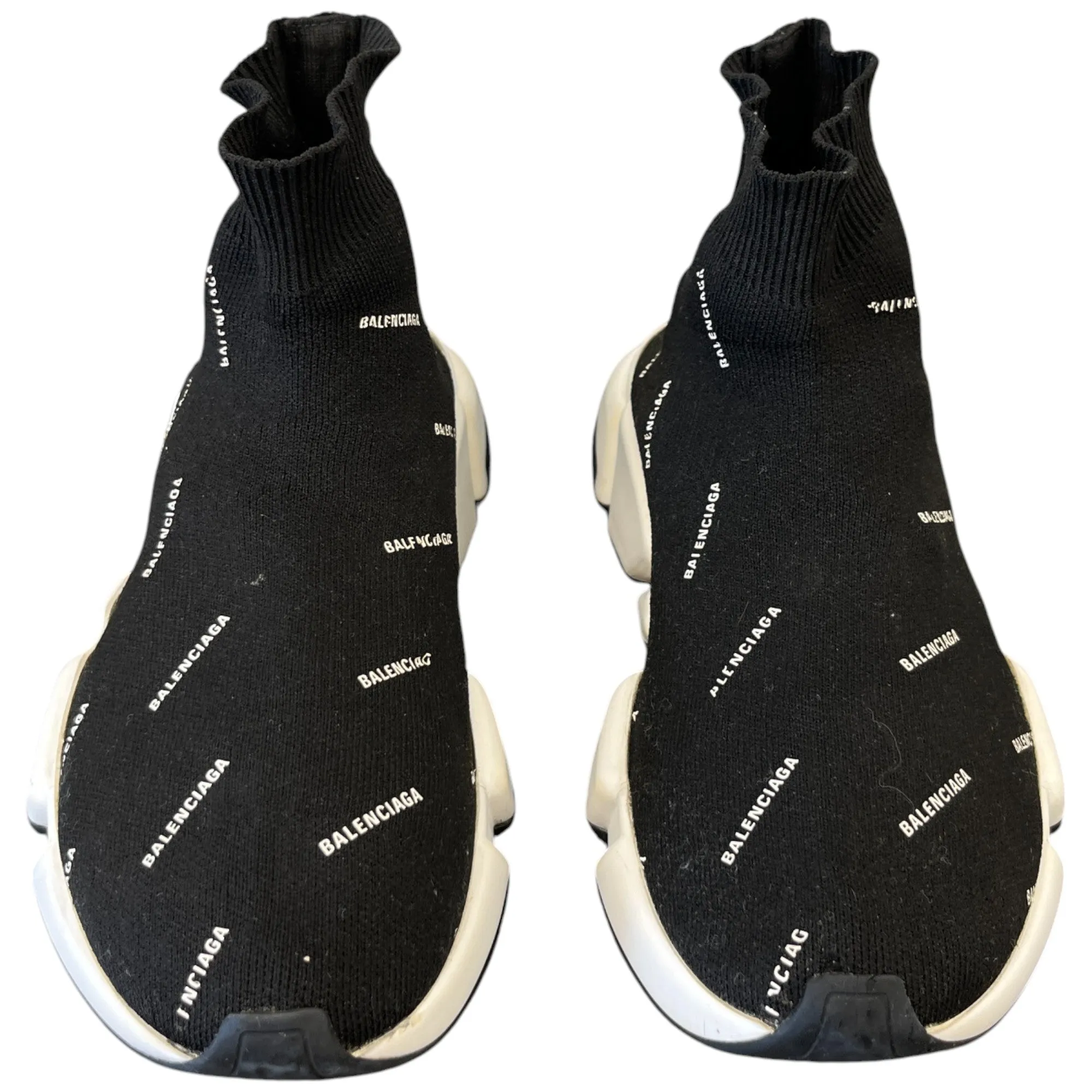 Women's Speed Sock High Trainers Black Size EU 36 / UK 3