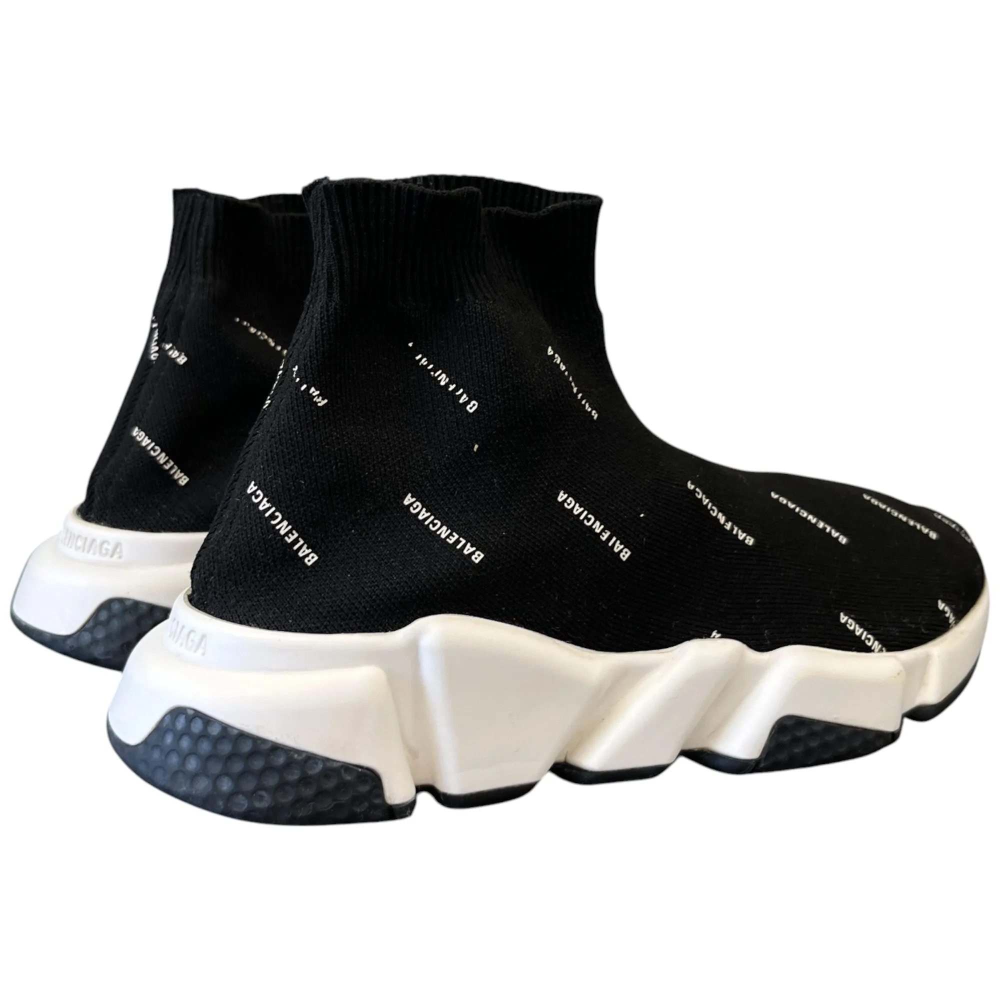 Women's Speed Sock High Trainers Black Size EU 36 / UK 3