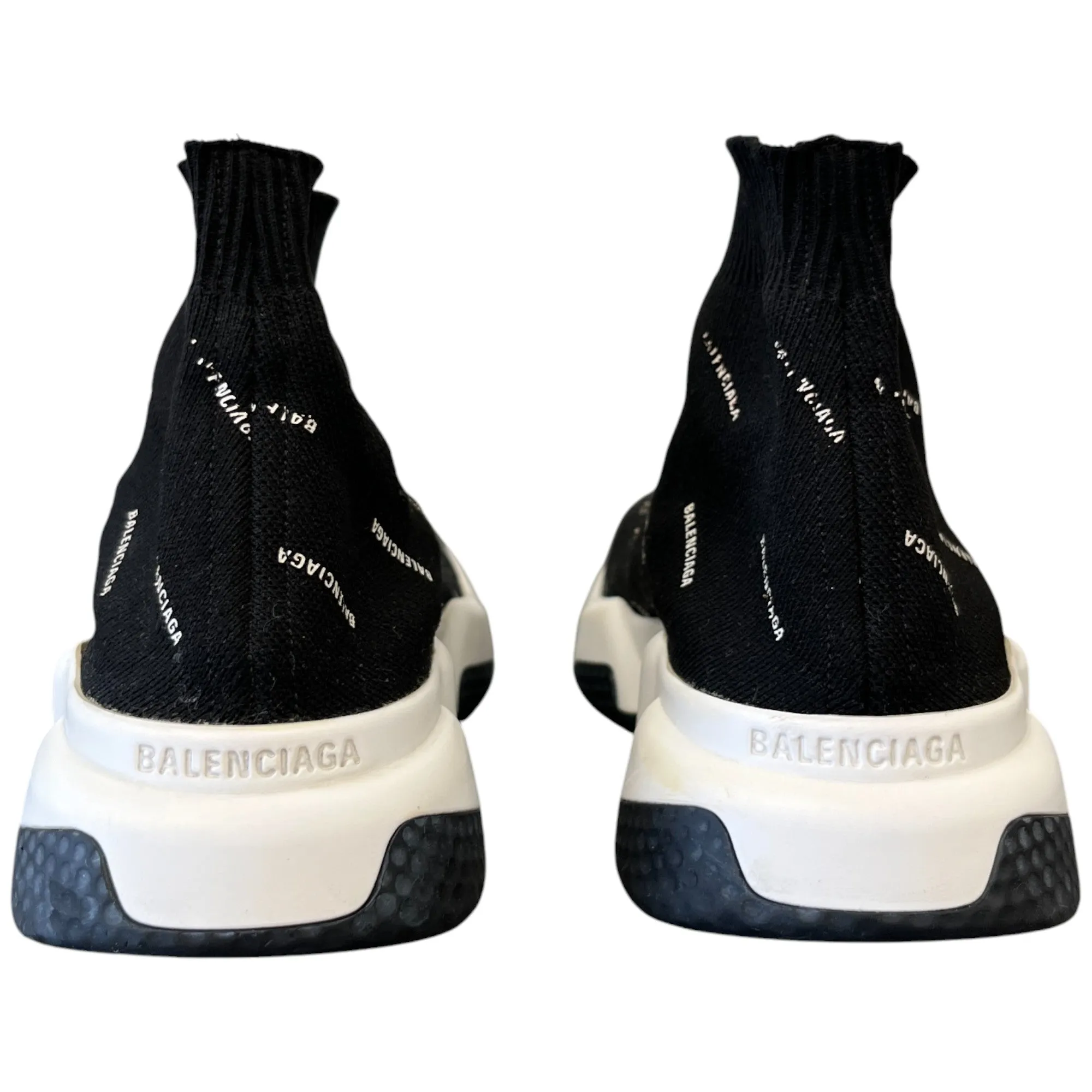 Women's Speed Sock High Trainers Black Size EU 36 / UK 3